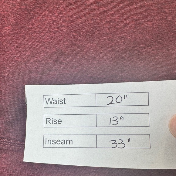 Old Navy High Rise Flare Leggings Burgundy - Picture 8 of 8